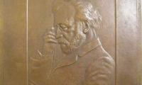 Portrait Plaque of Dr. Abraham Jacobi, Known as the “Father of American Pediatrics”