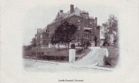 Postcard Depiction of the Jewish Hospital of Cincinnati 1900