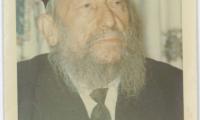 Portrait Photograph of Rabbi Eliezer Silver
