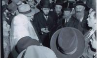 Rabbi Eliezer Silver Under the Chuppah at an Unidentified Wedding