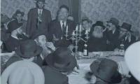Rabbi Eliezer Silver Speaking at an Unidentified Wedding