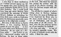Article Regarding Rabbi Eliezer Silver's 80th Birthday in 1961 and the Coming Together of the Entire Jewish World to Celebrate 