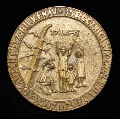 Medal Commemorating the 35th Anniversary of the Liberation of Auschwitz