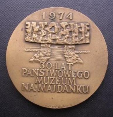 Medal Commemorating the 30th Anniversary of Liberation of Majdanek 