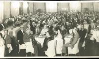Photograph of 1931 Banquet at the Installation of Rabbi Eliezer Silver as Chief Rabbi of Cincinnati, held in conjunction with the 1931 Annual Convention of the Agudas HaRabonim