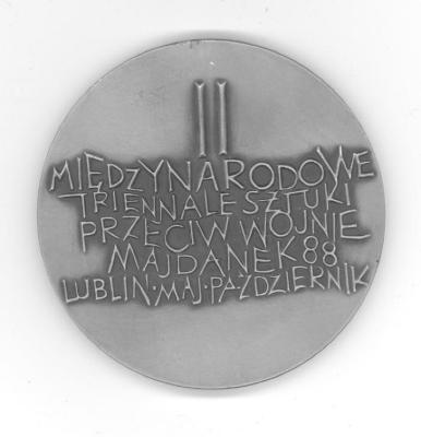 Majdanek Children’s Art Exhibit 1988 Medal