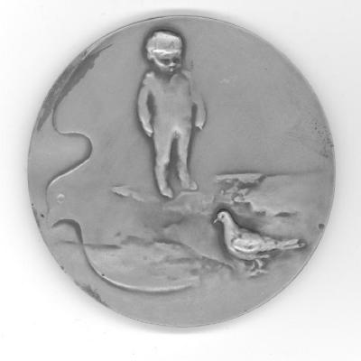 Majdanek Children’s Art Exhibit 1988 Medal
