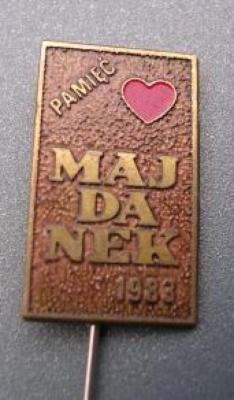 Majdanek "Remember" Pin