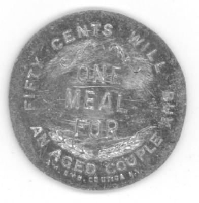 Brooklyn NY Hebrew Home & Hospital for the Aged Token