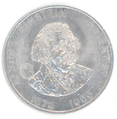 Albert Einstein Scientist Coin