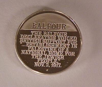 Balfour Declaration Medal