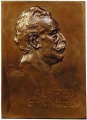Alfred Grunfeld Plaque