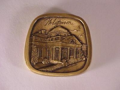 Uriah Phillips Levy Medal from Jewish-American Hall of Fame Series