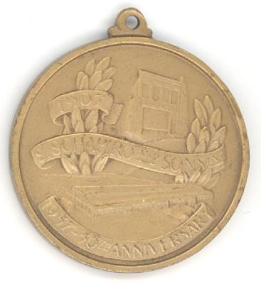 S. Schapiro and Sons, Inc. 50th Anniversary Medallion