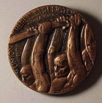 Sydney Hillman / President of the Amalgamated Clothing Workers of America Medal