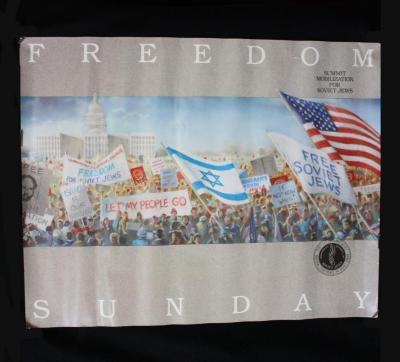Freedom Sunday - Summit Mobilization for Soviet Jews Poster