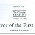 "Survivor of the First Degree" from The Christian Century