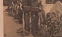 E. M. Lilien Postcard “Judenfriedhof in Prag” (“Jewish Cemetery in Prague”)