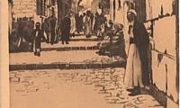 E. M. Lilien Postcard “Kosiarz” (“Mower”)