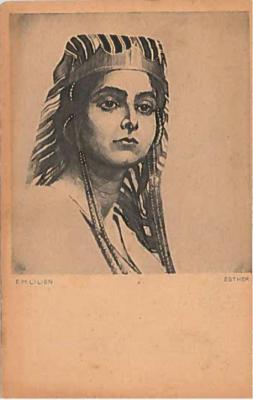 E. M. Lilien Postcard “Esther" 