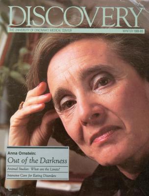 "Anna Ornstein: Out of the Darkness" - article published in Discovery: The University of Cincinnati Medical Center
