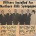 Newspaper Articles Concerning the Installation of Officers of Northern Hills Synagogue, Congregation B’nai Avraham and it’s Sisterhood (Cincinnati, OH) 
