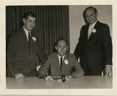 Norman Epstein Elected as President of Northern Hills Synagogue (Beth El) 1964 (Cincinnati, OH) 