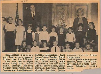 Articles concerning Northern Hills Synagogue Religious School (Cincinnati, OH) 