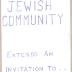 Northern Hills Synagogue Calendar of Events Brochure (Cincinnati, OH) 