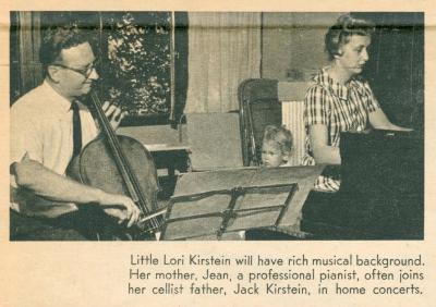 "The LaSalle Quartet: Musical Foursome Brings Fame to Cincinnati" - newspaper article