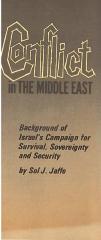 “Conflict in the Middle East: Background of Israel’s campaign for Survival, Sovereignty and Security”